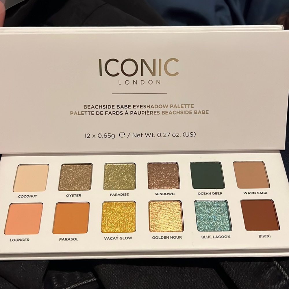 Iconic London beachside babe palette